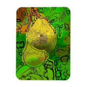 梨 マグネット (縦)