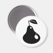 梨 マグネット (正面/裏面)