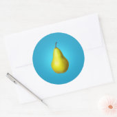 梨 ラウンドシール (封筒)