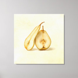 梨 – 私の甘く完璧な半分 キャンバスプリント