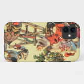 梯子の上のサンタ Case-Mate iPhoneケース (裏面(横))