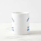 梯子段を信用せぬ コーヒーマグカップ (中央)
