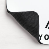 梯子私の自身の発育阻害 マウスパッド (コーナー)