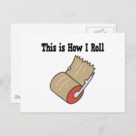 梱包テー転がプのメール方法 ポストカード (正面/裏面)