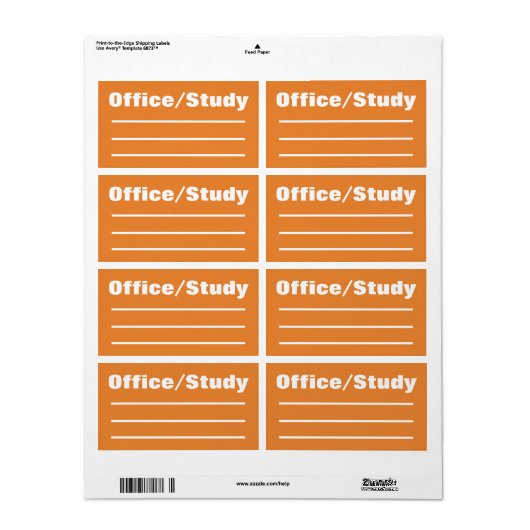 梱包整理ラベルの移動 – オフィス/勉強 ラベル (フルシート)