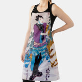 梵日本の斎師·国芳·浮世絵 エプロン (インサイチュ)