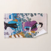 梵日本の斎師·国芳·浮世絵 ハンドタオル (ハンドタオル)