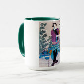 梵日本の斎師·国芳·浮世絵 マグカップ (正面左)