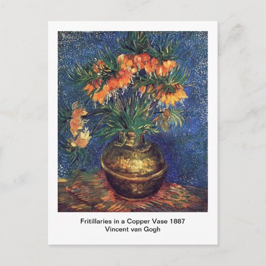 梵 高ビンセント・ヴァン・ゴッホ ポストカード (正面)