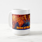 棄却物の避難所のロゴのマグ コーヒーマグカップ (正面左)