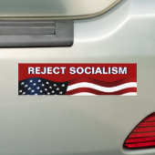 棄却物社会主義 バンパーステッカー (車上)