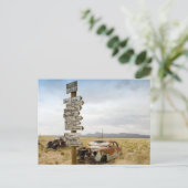 棄車国道66号，アリゾナ ポストカード (スタンド正面)