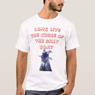 棍棒は、長く悪態雄ヤギの住んでいます Tシャツ
