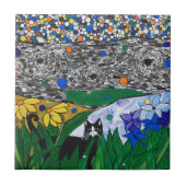 棍棒猫および彼の秘密庭 タイル (正面)