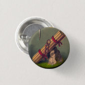 棒および3つのリンクの束1インチボタン 缶バッジ (正面&裏面)