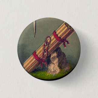 棒および3つのリンクの束1インチボタン 缶バッジ