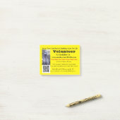 棒それは望まれた#4PetRescueを自ら申し出ます ポストイット (デスク上)