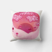 棒つきキャンデーと雲かわいらし雲 クッション (裏面)