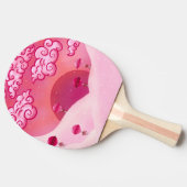 棒つきキャンデーと雲かわいらし雲 卓球ラケット (横)