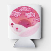 棒つきキャンデーと雲かわいらし雲 缶クーラー (裏面)