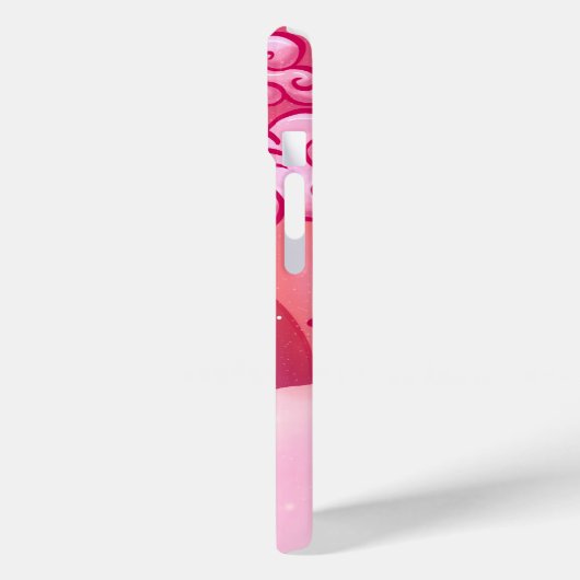 棒つきキャンデーと雲かわいらし雲 Case-Mate iPhoneケース (裏面 / 左)