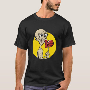 棒つきキャンデーのアルコール飲料 Tシャツ