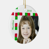 棒つきキャンデーのオーナメント セラミックオーナメント (右)