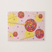 棒つきキャンデーのダンス ジグソーパズル (横)