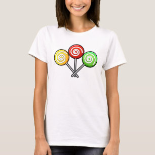 棒つきキャンデーのトリオ Tシャツ