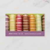 棒つきキャンデーの名刺 名刺 (裏面)