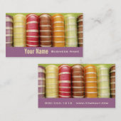 棒つきキャンデーの名刺 名刺 (正面/裏面)