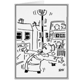 棒つきキャンデーの男が現れる