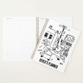 棒つきキャンデーの男が現れる プランナー手帳