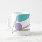 "棒つきキャンデーの花", 11ozコーヒーマグ コーヒーマグカップ (正面左)