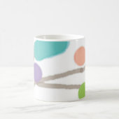 "棒つきキャンデーの花", 11ozコーヒーマグ コーヒーマグカップ (中央)