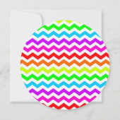 棒つきキャンデーの誕生日の招待状5.25 x 5.25円 招待状 (裏面)