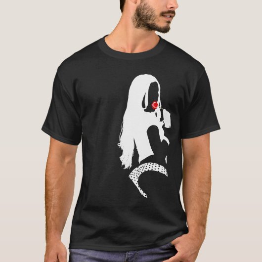 棒つきキャンデーのTシャツ Tシャツ (正面)