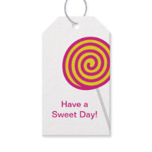 棒つきキャンデーはa.Sweet Dayピンクと黄色