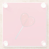 棒つきキャンデーガラスコースター ガラスコースター (裏面)