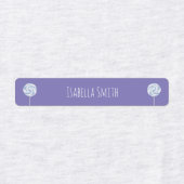 棒つきキャンデーキャンディカラフルー服学校 ラベル (デザイン1)