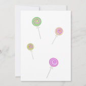 棒つきキャンデーキャンディバルミツワーラベンダー 招待状 (裏面)