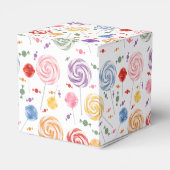 棒つきキャンデーキャンディパタカラフルン フェイバーボックス (裏面サイド)