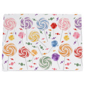 棒つきキャンデーキャンディパタカラフルン ラージペーパーバッグ (正面)