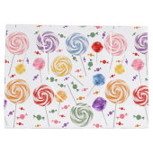 棒つきキャンデーキャンディパタカラフルン ラージペーパーバッグ (裏面)