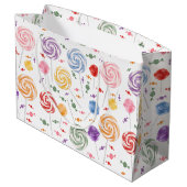 棒つきキャンデーキャンディパタカラフルン ラージペーパーバッグ (裏面アングル)