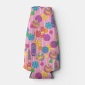 棒つきキャンデーキャンディパターン ボトルクーラー (正面)