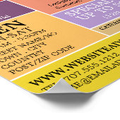 棒つきキャンデーキャンディ、菓子用品広告ズ ポスター (角)