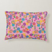 棒つきキャンデーキャンデーパターン アクセントクッション (裏面)