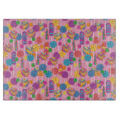 棒つきキャンデーキャンデーパターン カッティングボード (正面)