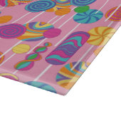 棒つきキャンデーキャンデーパターン カッティングボード (角)